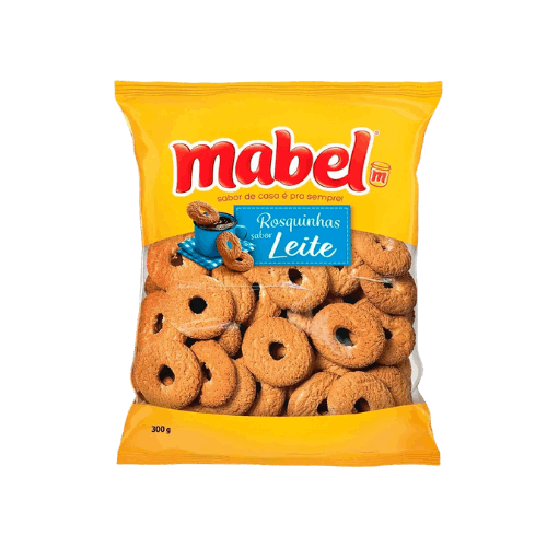 Biscoito Rosquinha Mabel Leite 300g