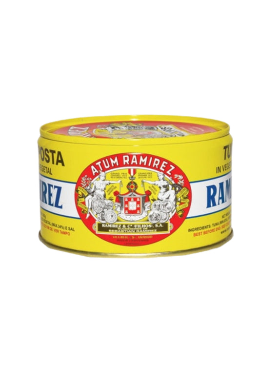 Atum em Posta Oleo Vegetal 385g Ramirez (redonda)